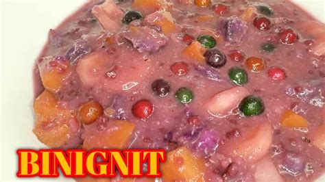 bisaya binignit|Binignit (Filipino Dessert) How to cook the best Binignit Recipe .